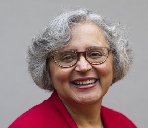 An image of Dr. Cecilia Conrad smiling.